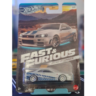 Hot Wheels Fast & Furious Brian O'Conner Nissan Skyline R34