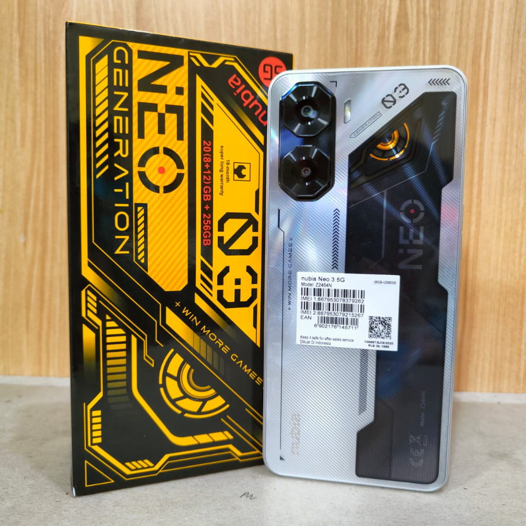 ZTE nubia Neo 3 5G Ram 8 Rom 256GB ( Second )