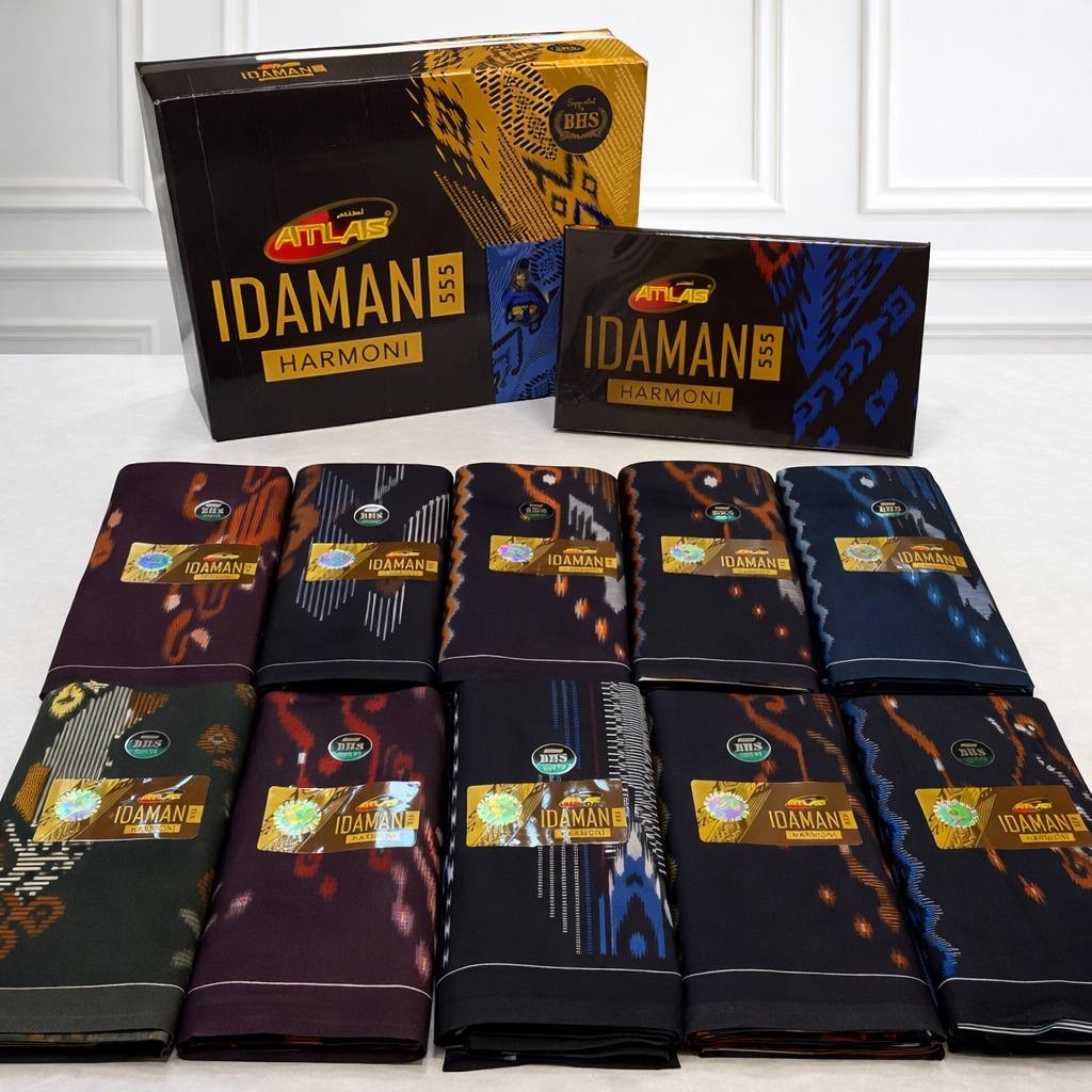 Grosir 10 PCS sarung Atlas Idaman Gold