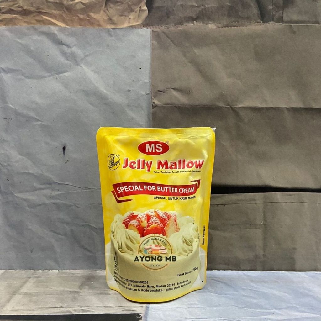 MS JELLY MALLOW SPECIAL FOR BUTTER CREAM 200 GR