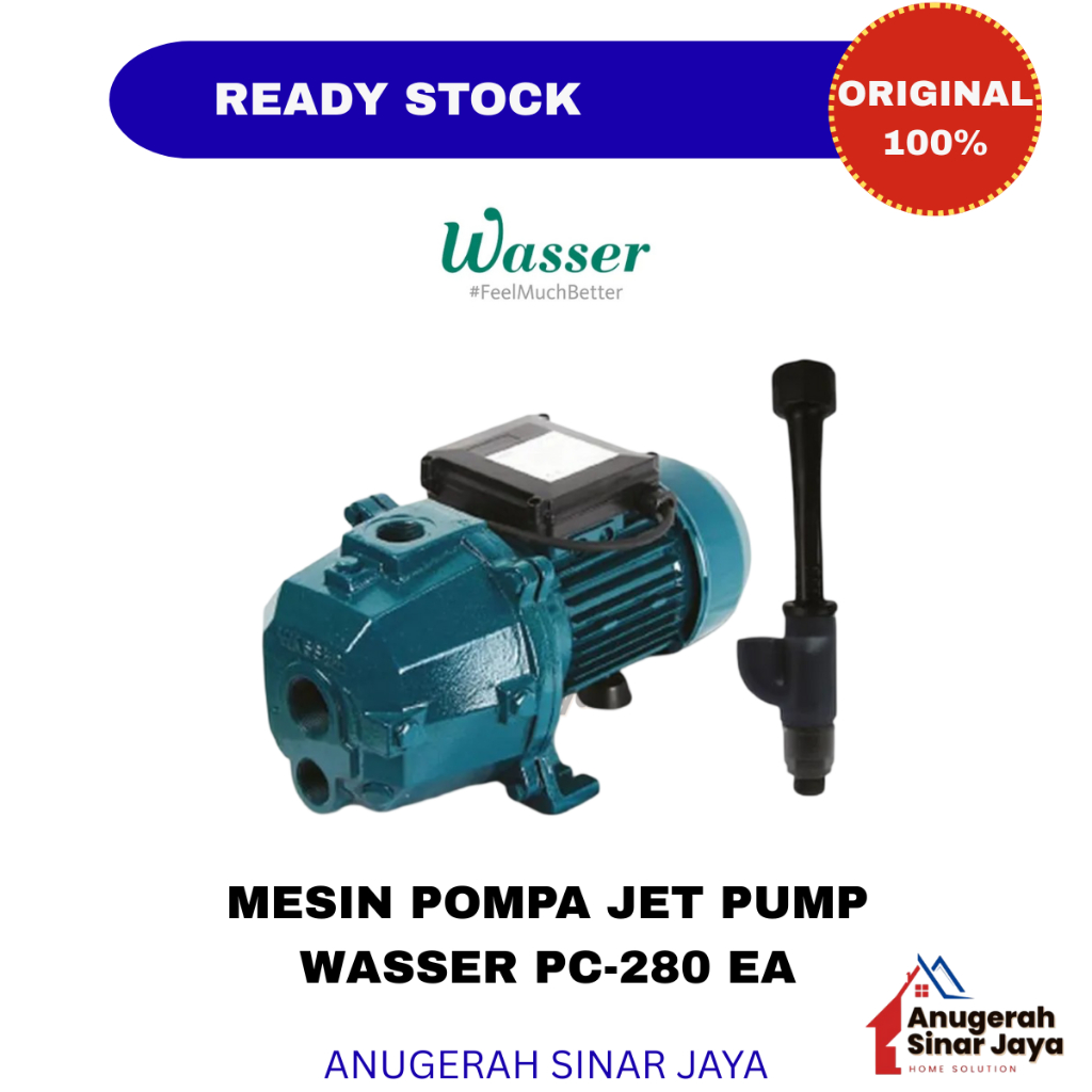 Mesin Pompa Air Jet Pump Wasser PC 280 EA - Otomatis