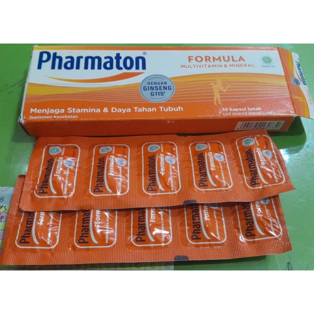 Pharmaton forumula multi vitamin& mineral(1 strip/5 tablet)