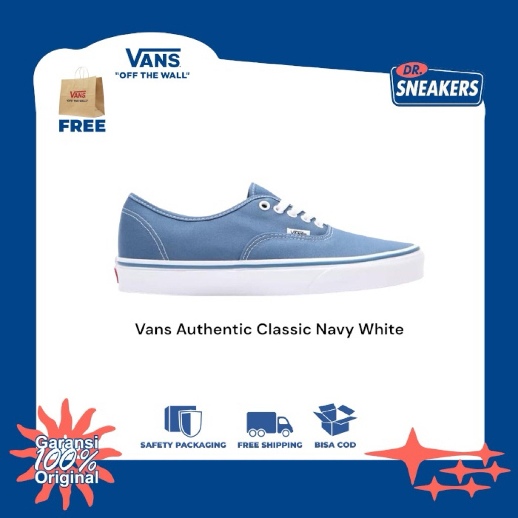 Vans Authentic Classic Navy White