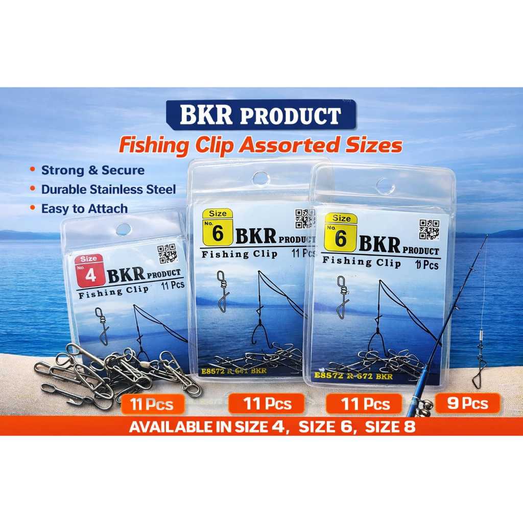Fishing clip Pindad BKR Original |Penitik BKR | Snap Pancing BKR Original