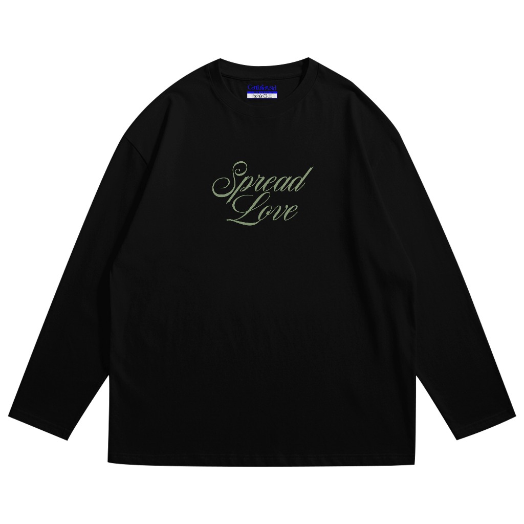 Confusion.std Tshirt Longsleeve | Kaos Distro Pria Wanita | Spread Love Whereever You Go | Polyester