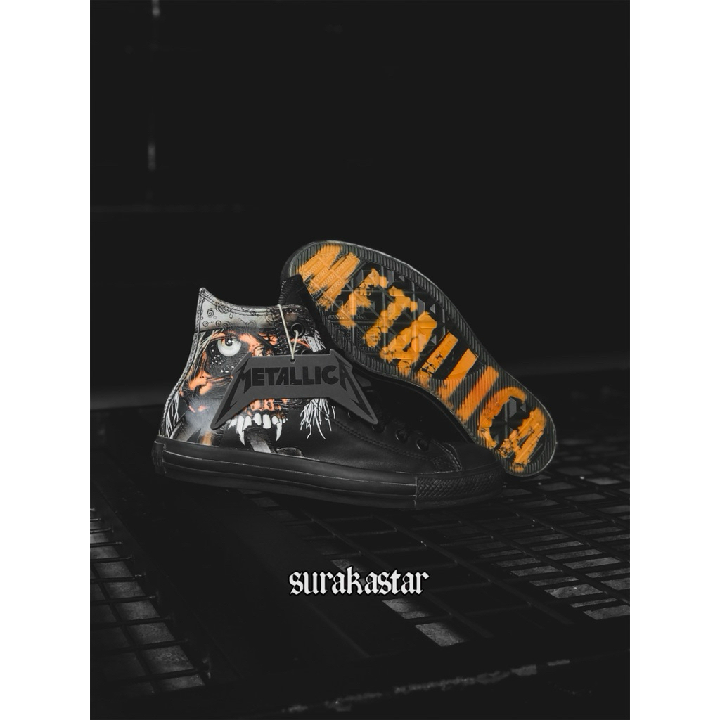 CONVERSE CTAS METALLICA PIRATE SKULL