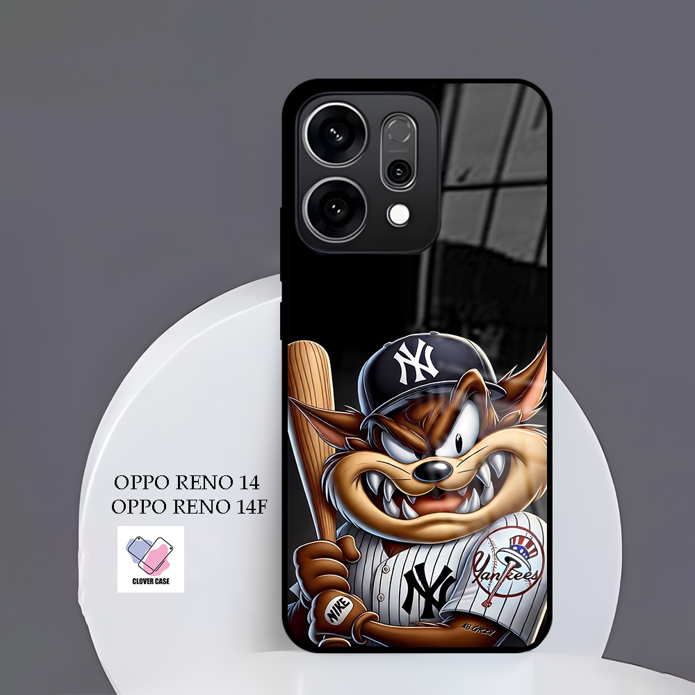 [AR93]  Case Glossy Case | OPPO RENO 14 | OPPO RENO 14F | CASE KEKINIAN LUCU |  Casing Hp Kilau Moti