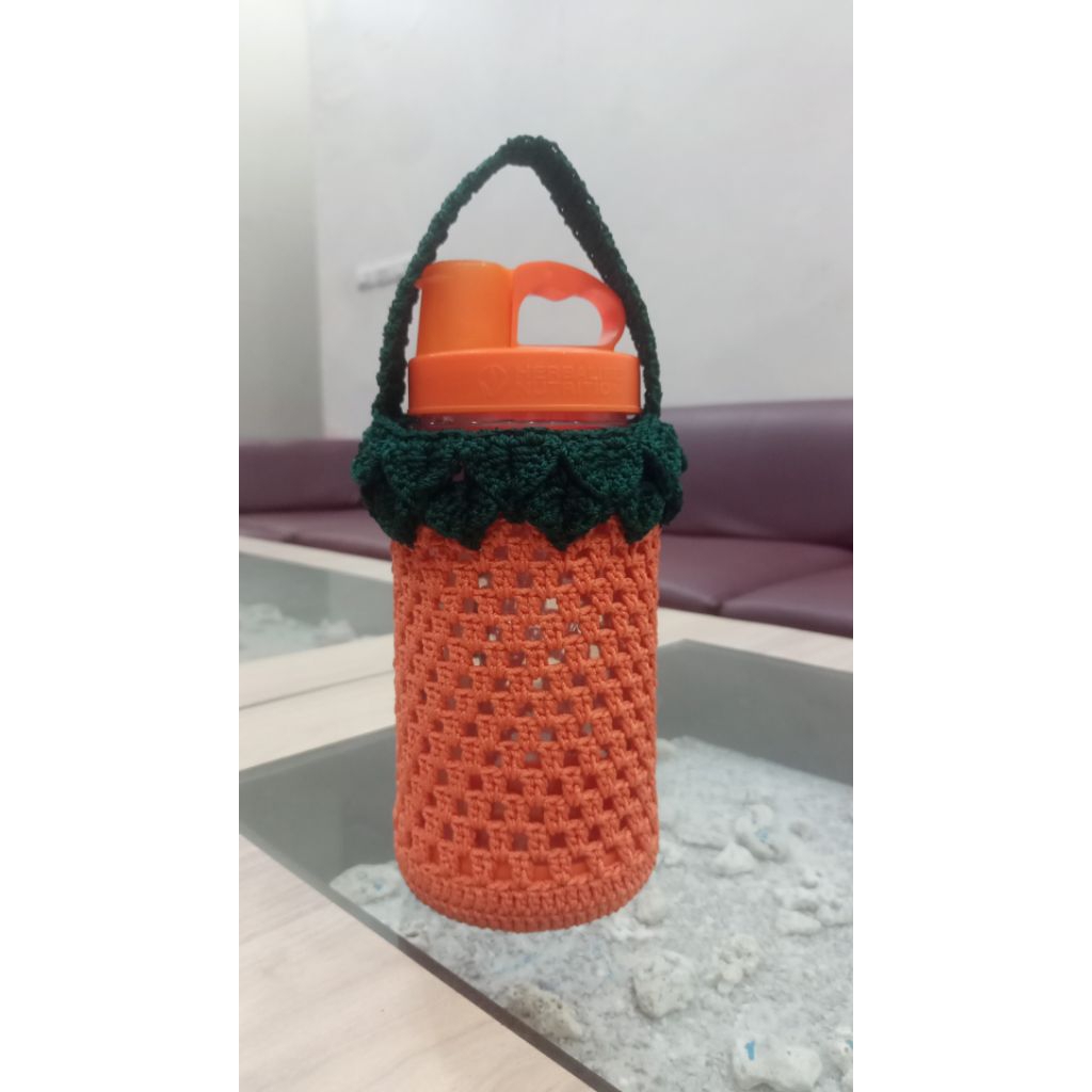 tas botol minum rajut