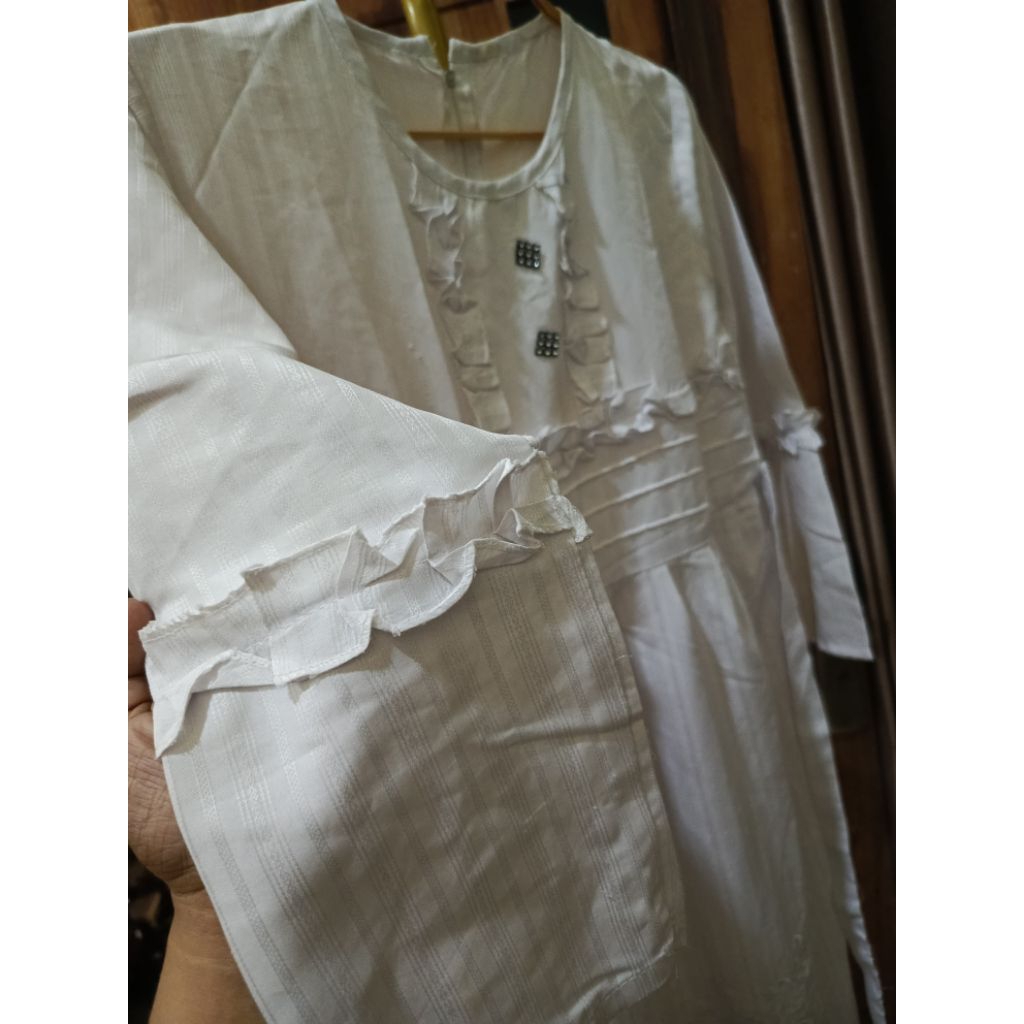 Gamis Anak SD usia 12th maksimal kelas 6 (Preloved)