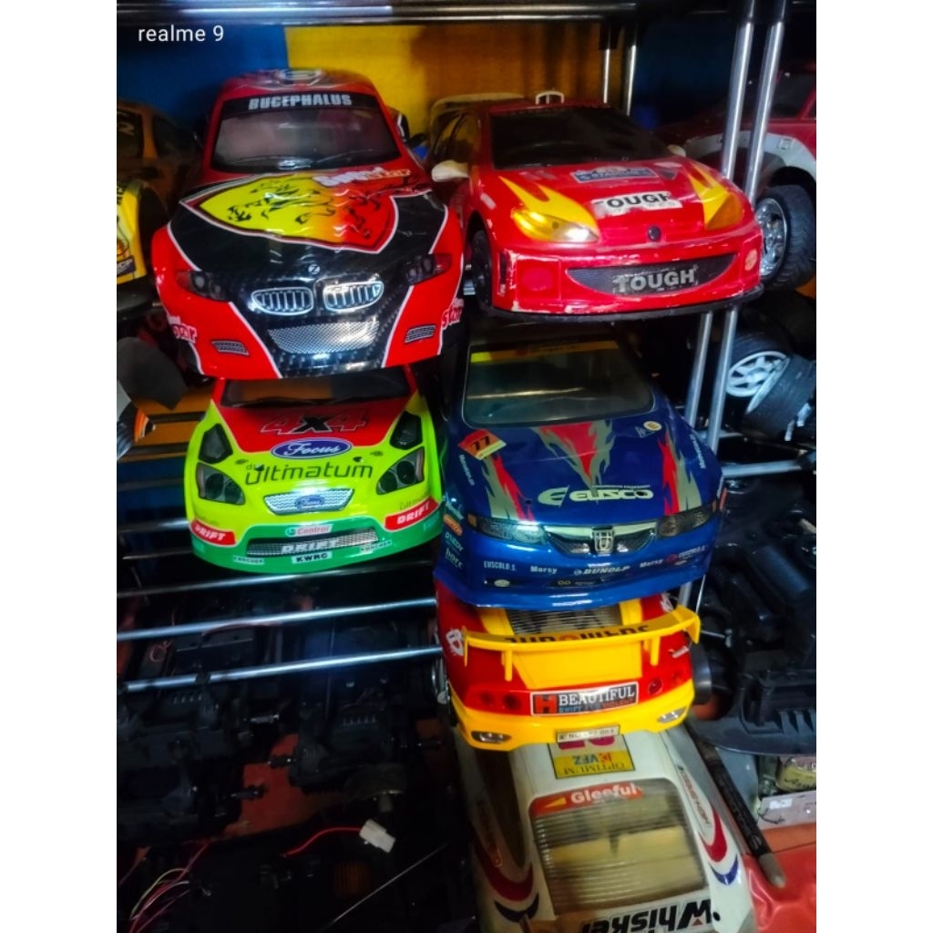 soft body rc qd 1/10 sedan sport