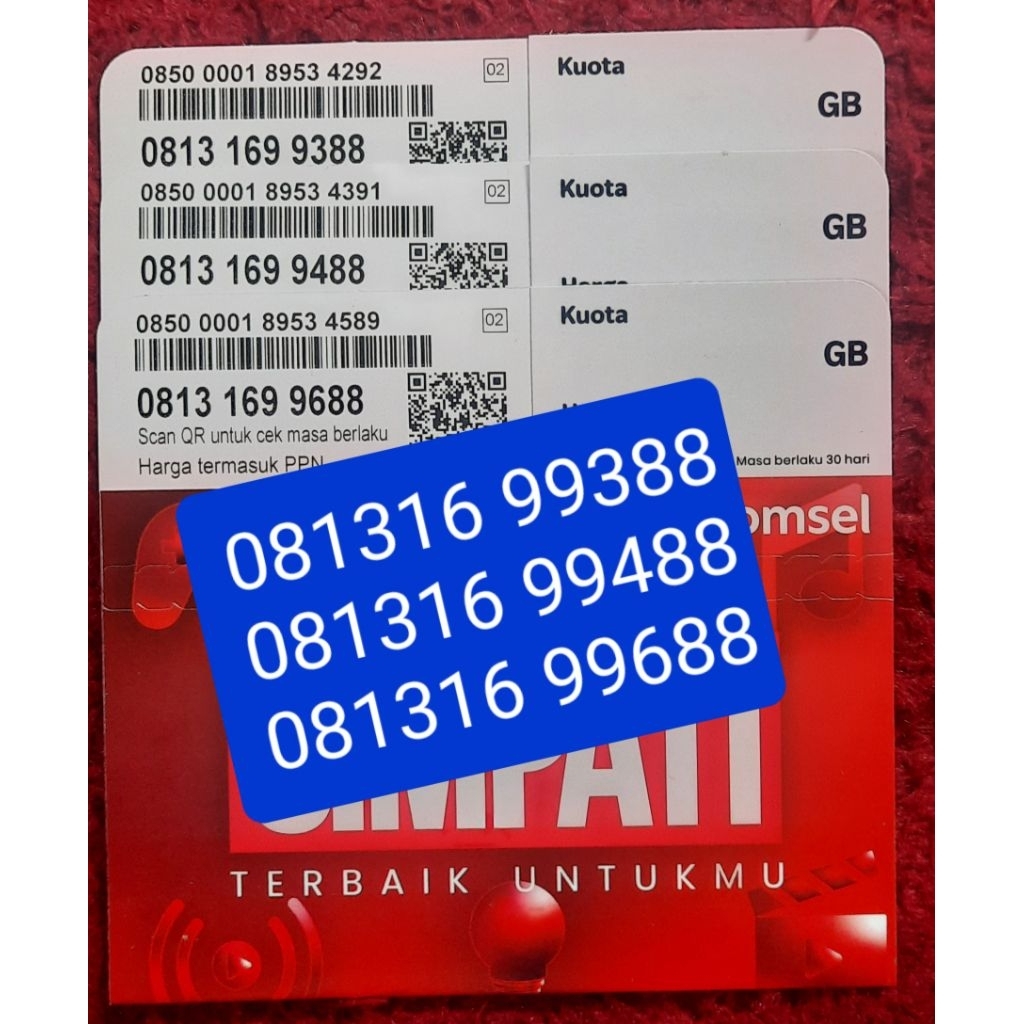 Nomer telkomsel cantik 11 digit
