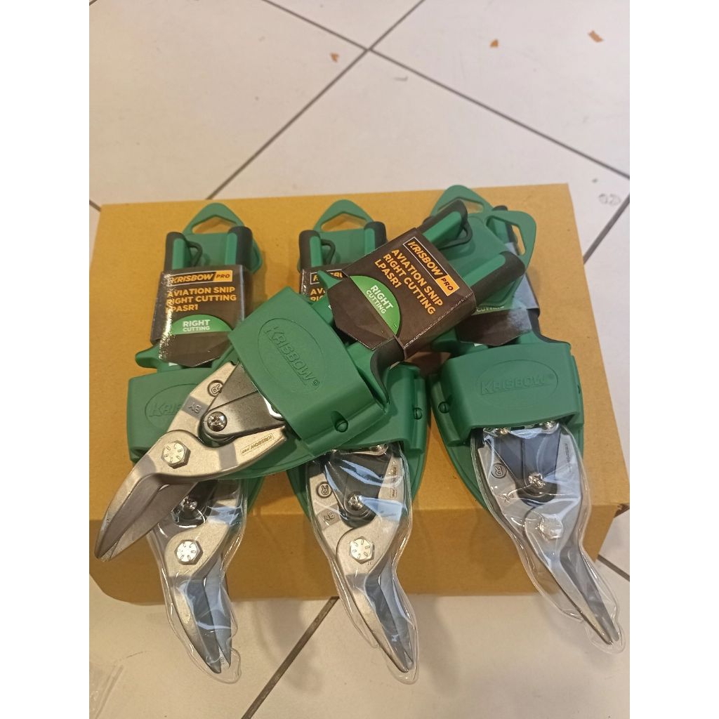 KRISBOW GUNTING BAJA RINGAN - GUNTING BAJA KIRI -KRISBOW GUNTING BAJA WARNA HIJAU