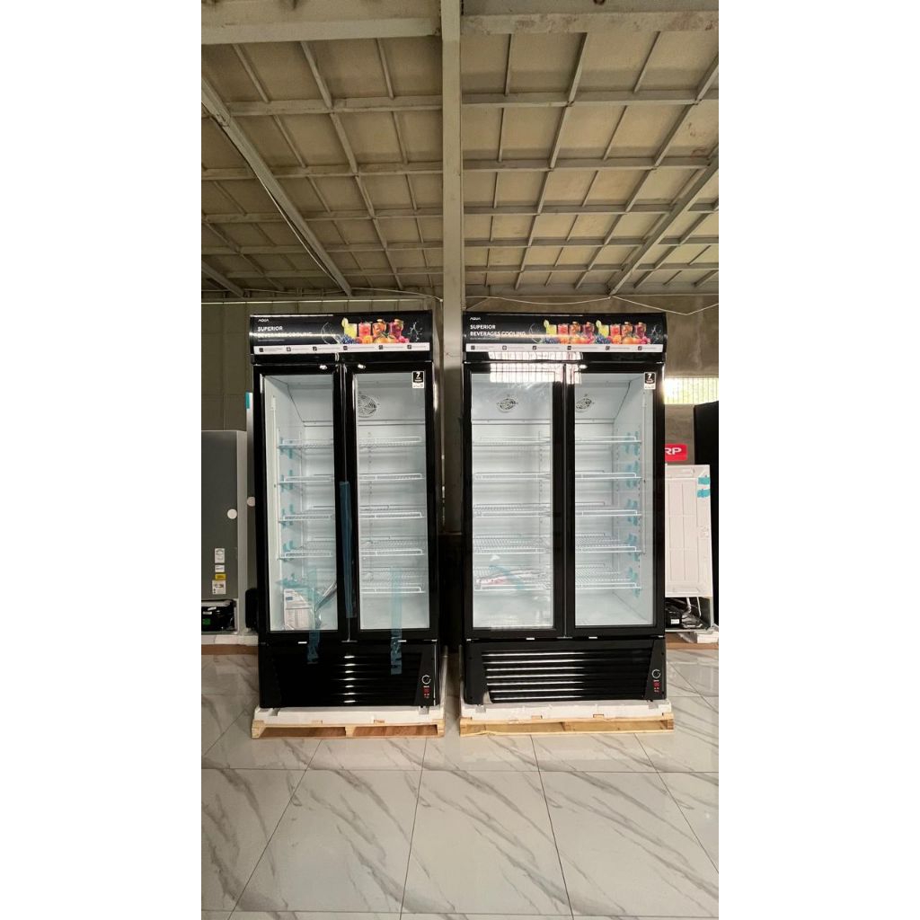 AQUA SHOWCASE COOLER 2 PINTU - AQB 710 CD