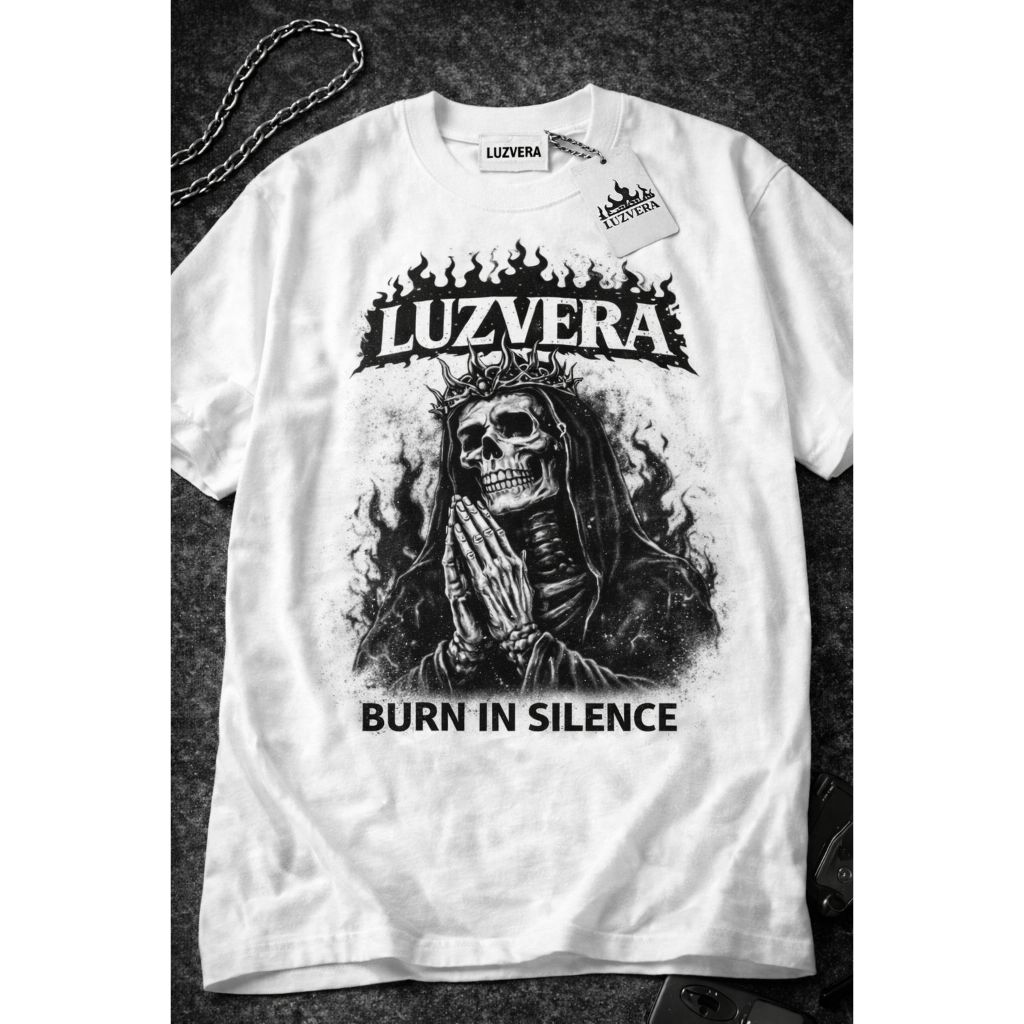 BURN IN SILENCE WHITE - LUZVERA