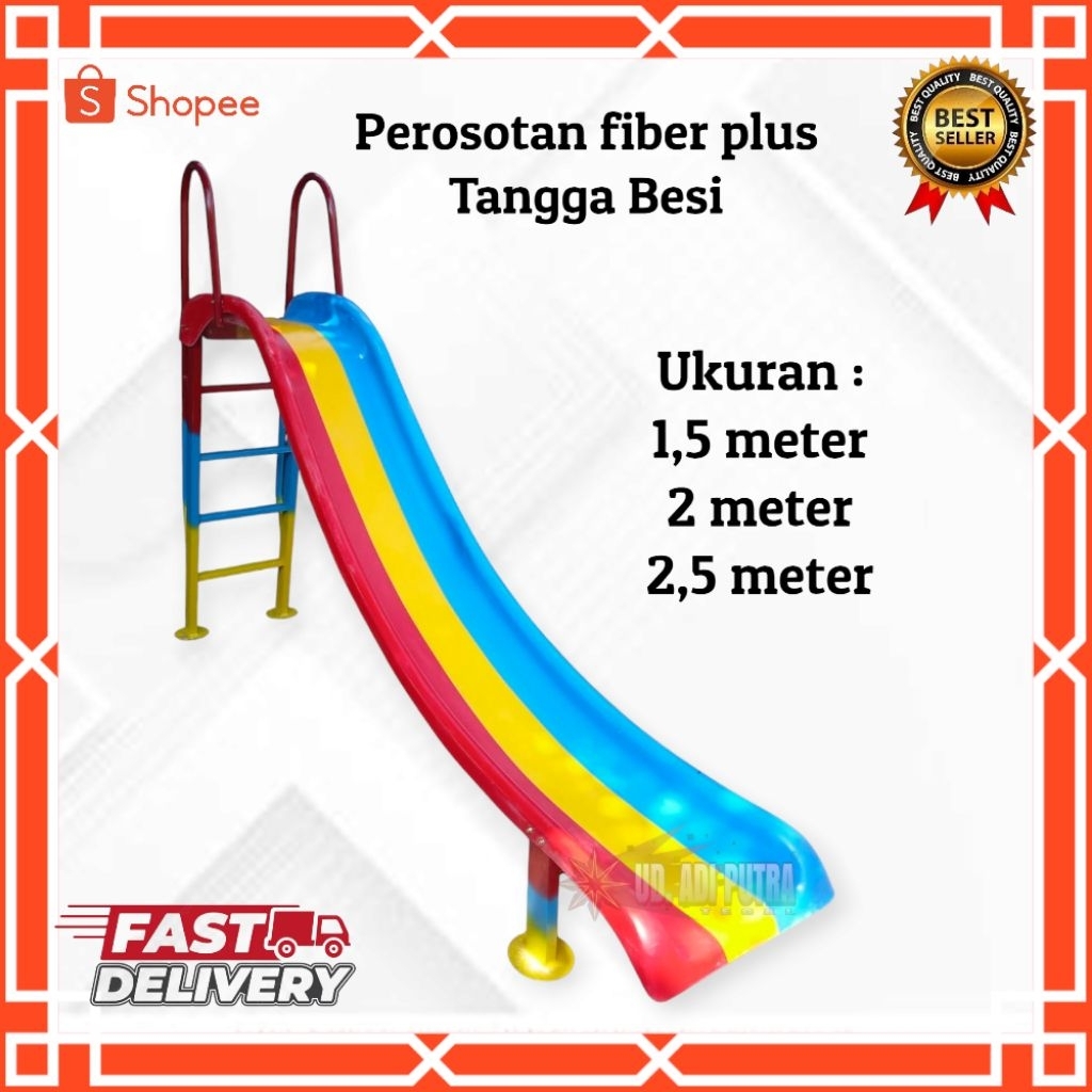 PEROSOTAN ANAK BAHAN FIBERGLASS PLUS TANGGA | PEROSOTAN FIBER BERKUALITAS BERBAGAI MACAM UKURAN