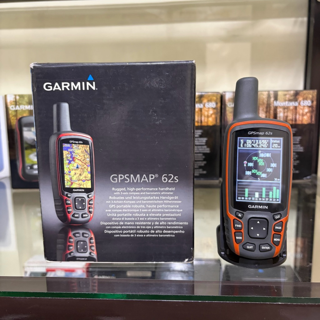 GPS Garmin 62s Second Komplit Original