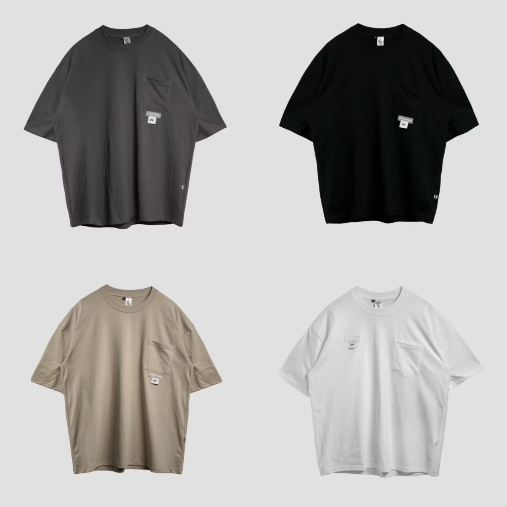 Exhale T Shirt Kaos Oversized Labels