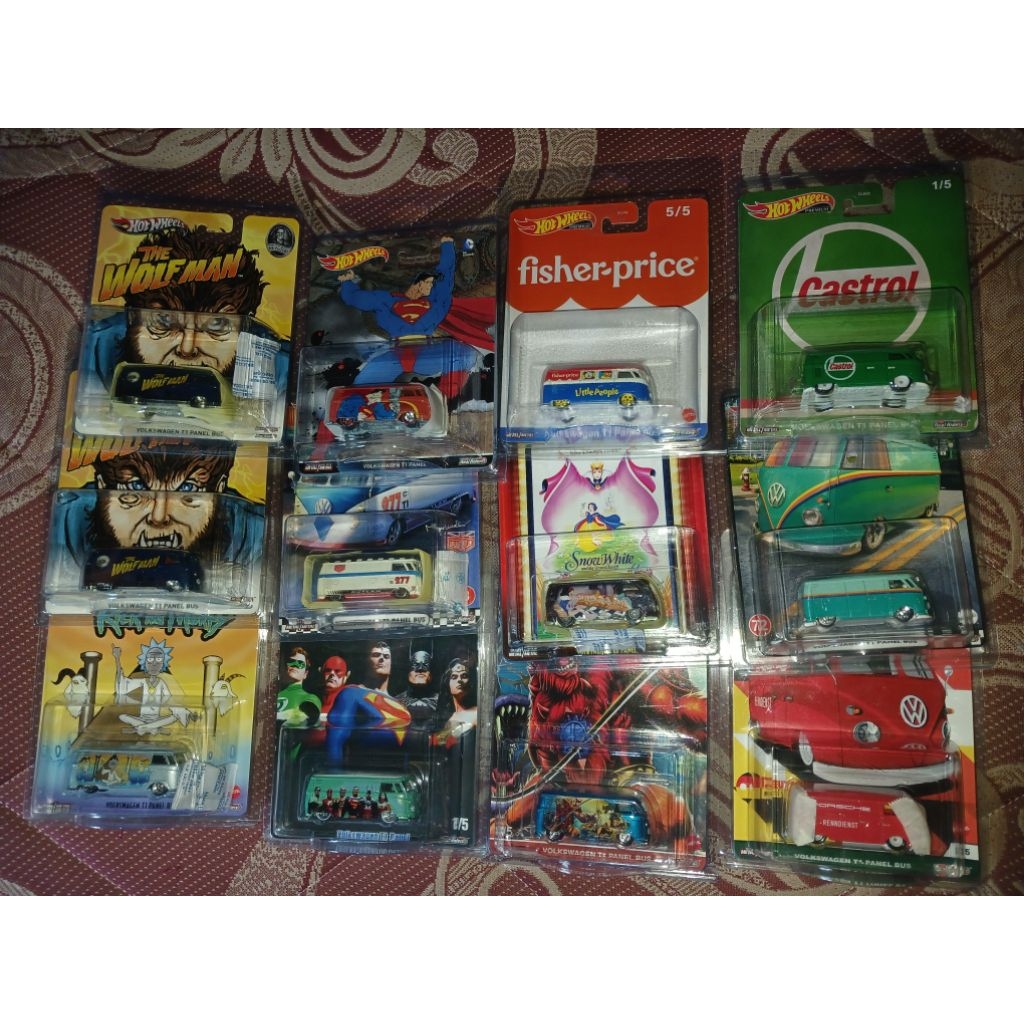 hot wheels t1 panel bus