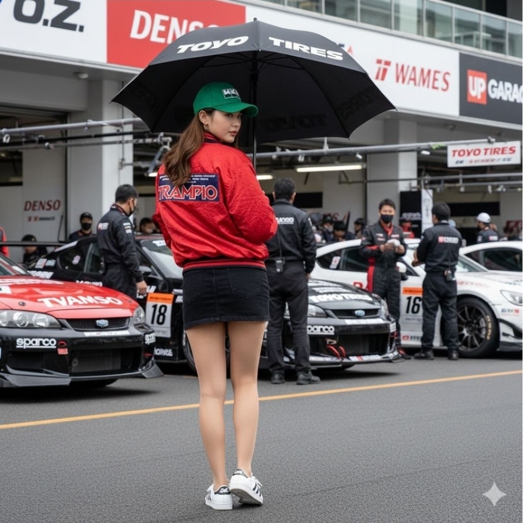 vintage jaket racing Trampio toyo tires