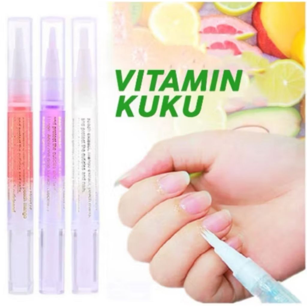 Vitamin Kuku Menutrisi Kuku Mengkilatkan Kuku Perawatan Kuku Manicure Pedicure