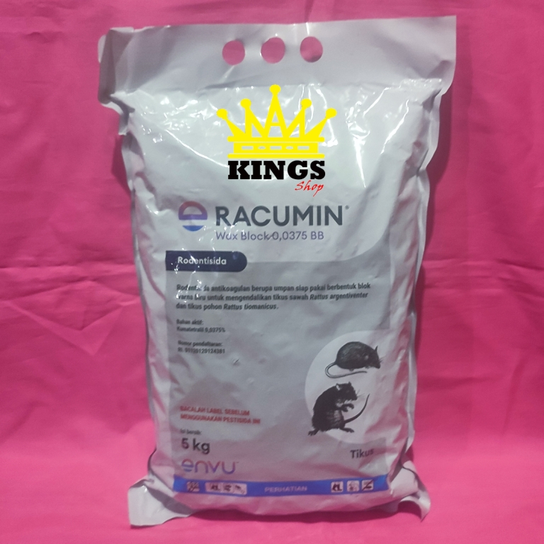 Racumin Wax Block 5 kg Umpan Racun Tikus Ampuh dari Bayer