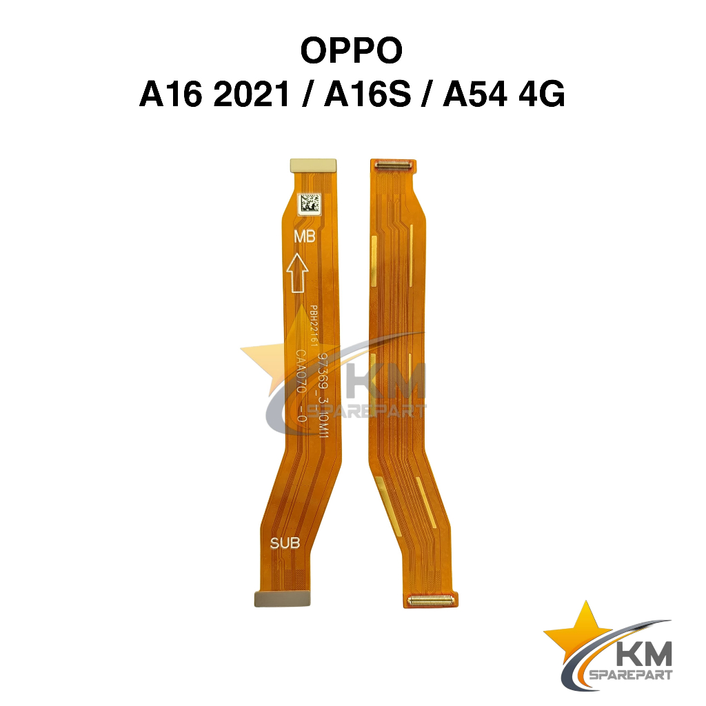 Flexible Mainboard Oppo A16 2021 A16S A54 4G Flexi Penghubung Board Mesin