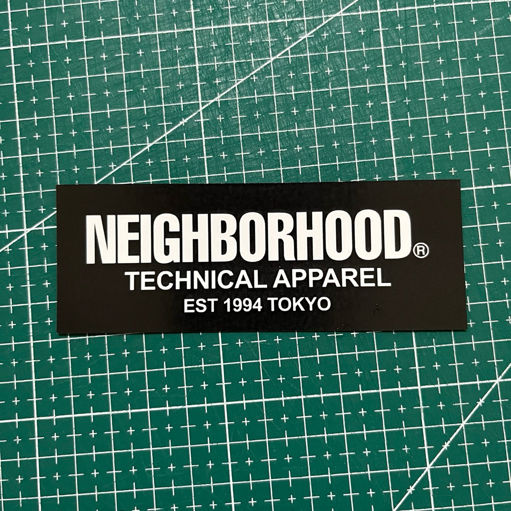 STICKER NEIGHBORHOOD TECHNICAL APPAREL 1994