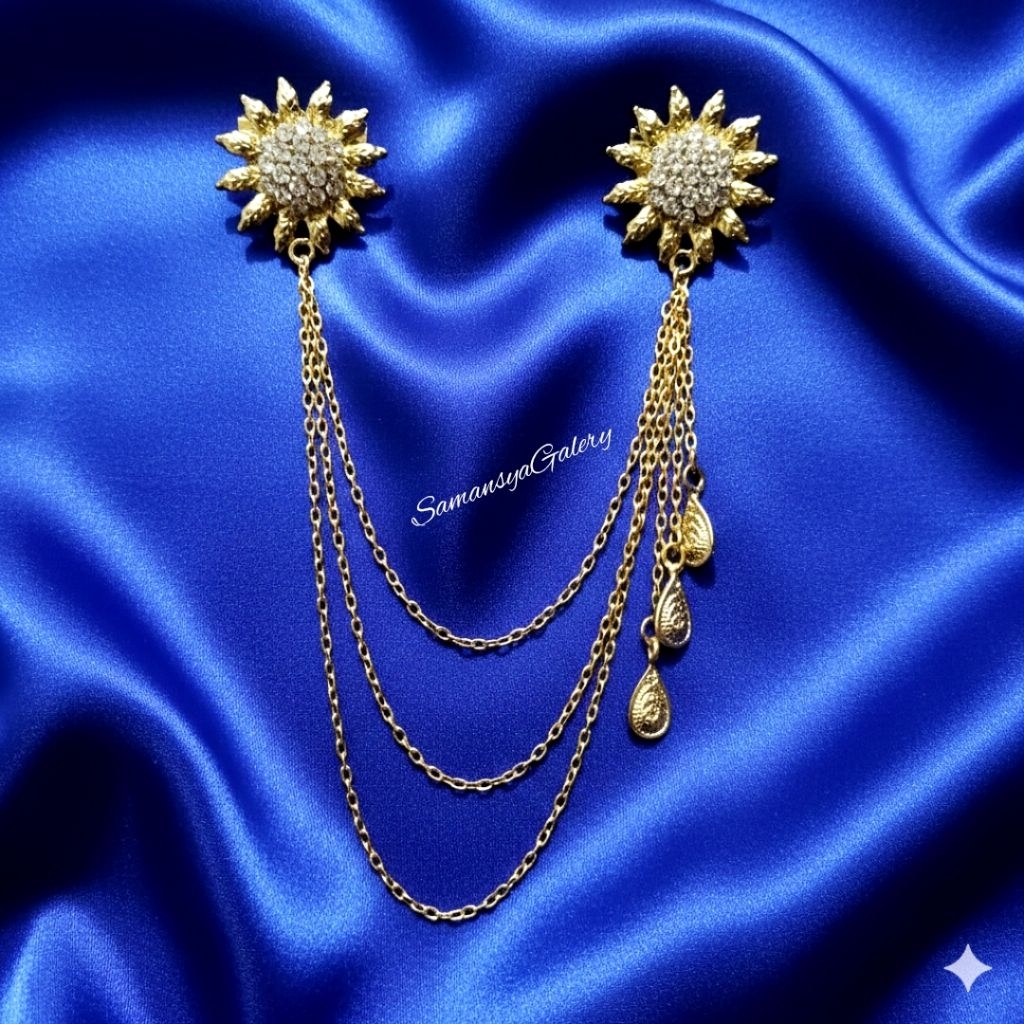 Bros Pin Rantai/Bros Janggan/Bros Rantai/Bros Juntai/Bros Beskap/Bros Kebaya