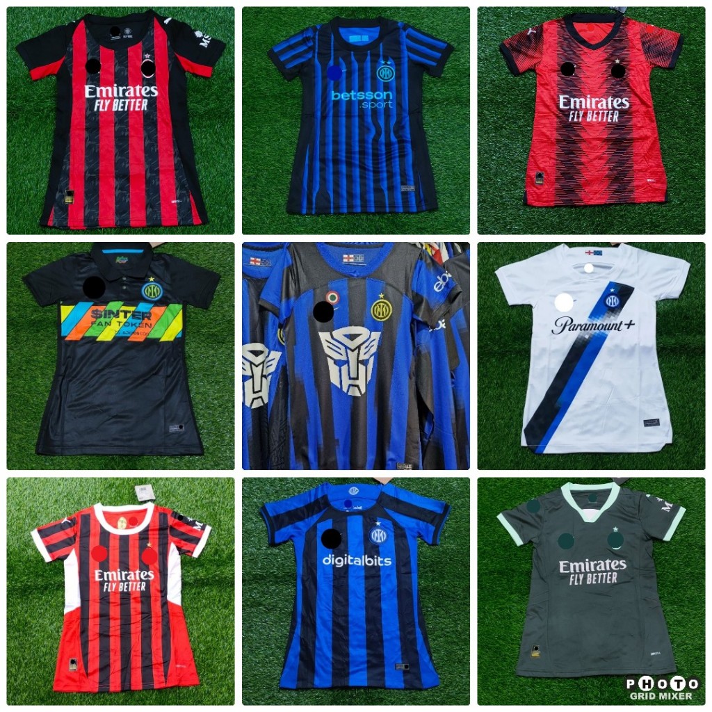 LADIES INTER JUVENTUS MILAANNN HOME AWAY 3RD JERSEY BAJU BOLA WANITA CEWEK 2022/2023 2024/2025 2026 