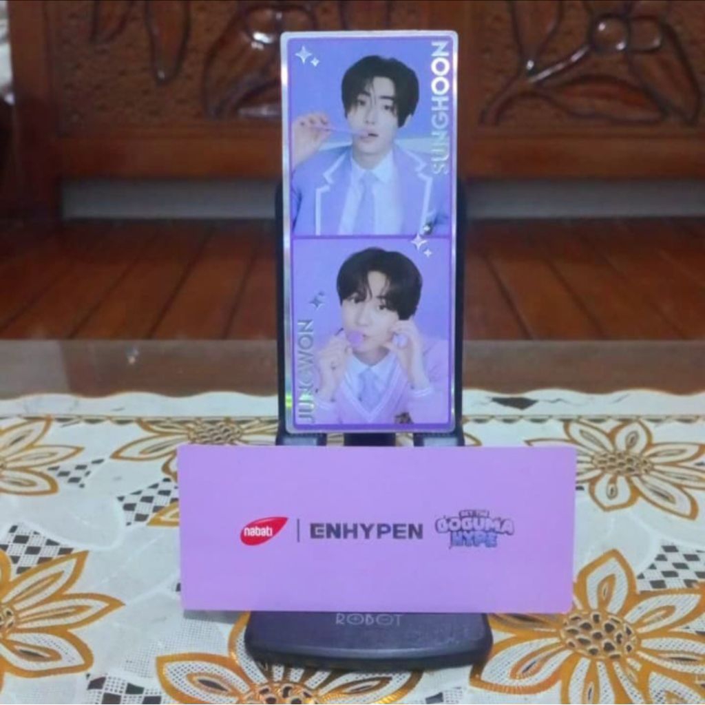 Photostrip / Photocard ENHYPEN x NABATI GOGUMA HYPE (Sunghoon&Jungwon)