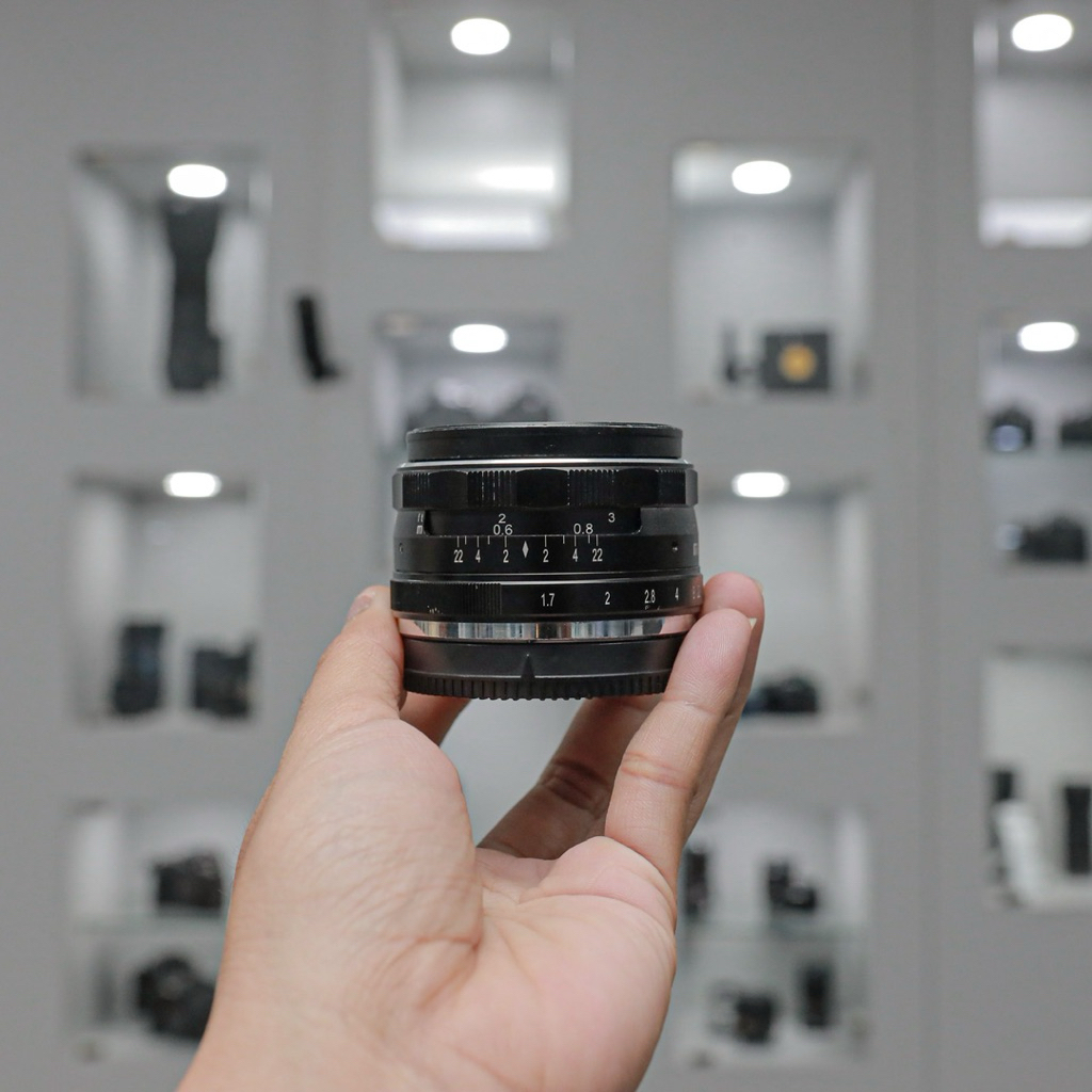 Meike 35mm F1.7 Lensa Manual For Fujifilm Apsc Manual Lensa
