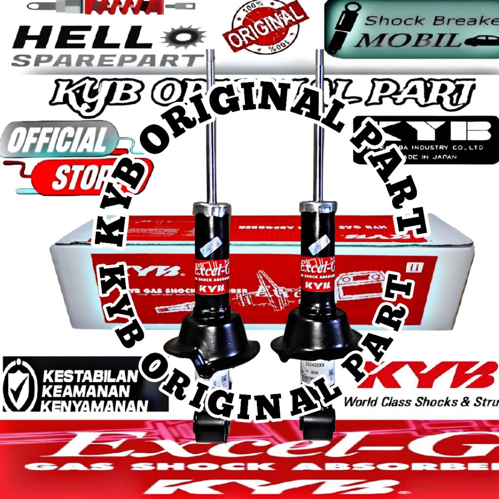 SCHOKBREAKER BELAKANG HONDA CRV GEN 3 2007-2012 KYB EXCEL -G