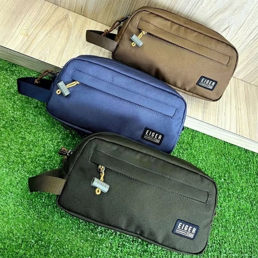 EIGER1989 HandBag Original Journal Dopp Kit.