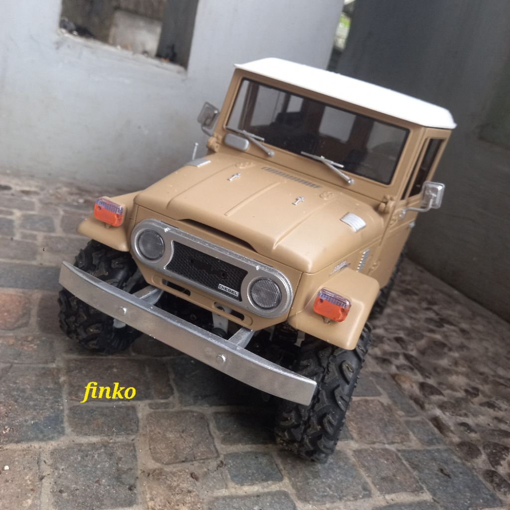 rtr wpl c34 upgrade & new repaint, waterproof