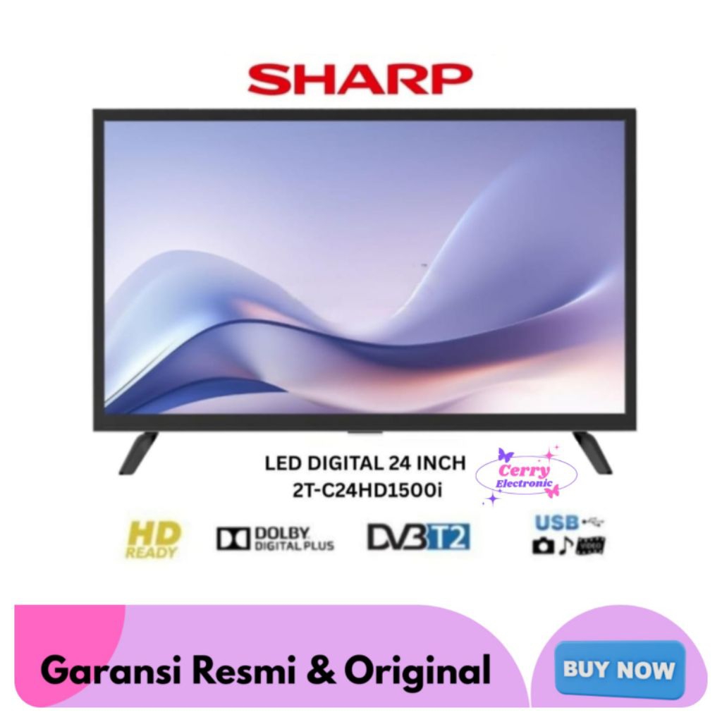 SHARP TV LED 24 Inch 2T-C24HD1500i