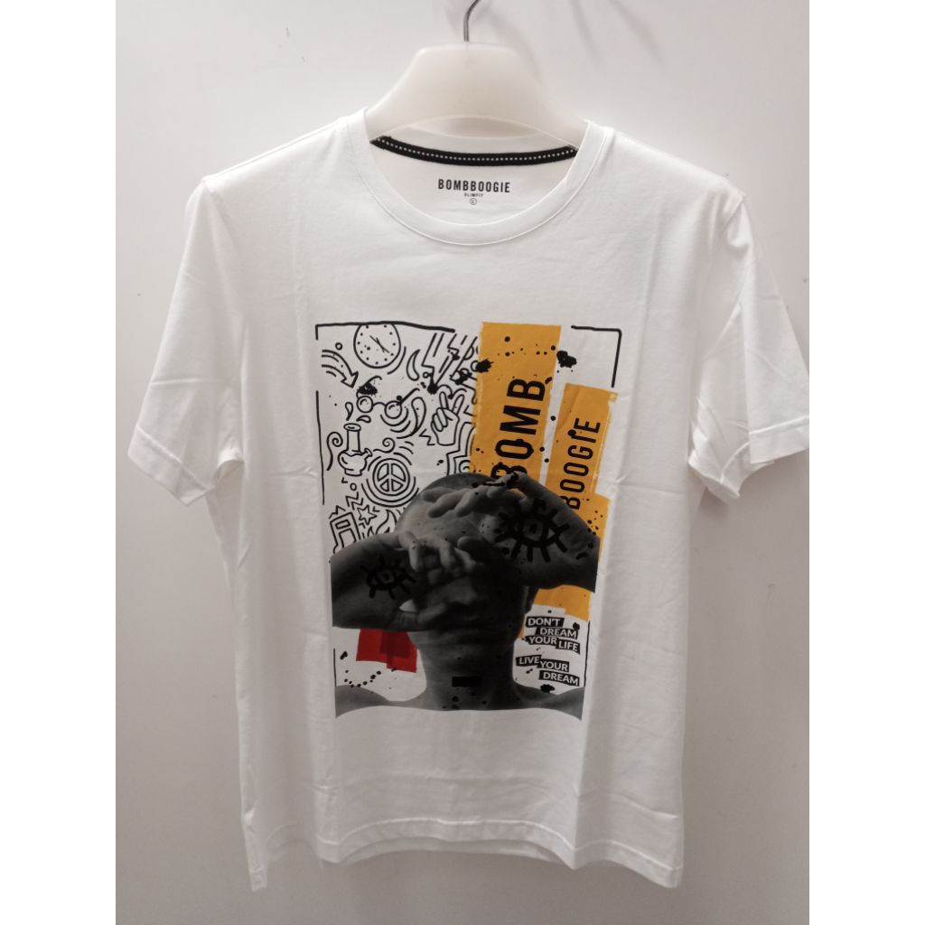 kaos lengan pendek bomboogie original