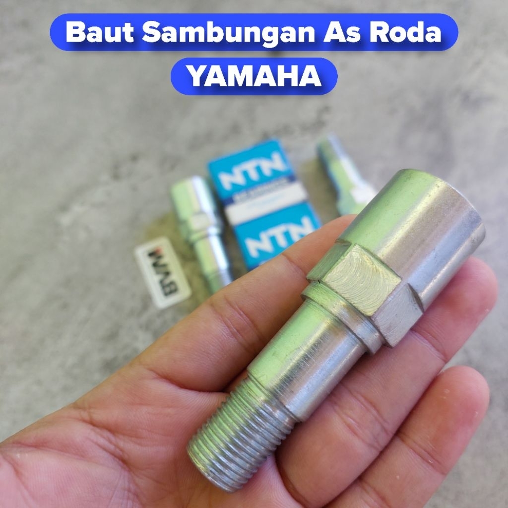 Baut Sambungan As Roda Belakang Mio, Fino, XridePnp Arm Vario Skywave