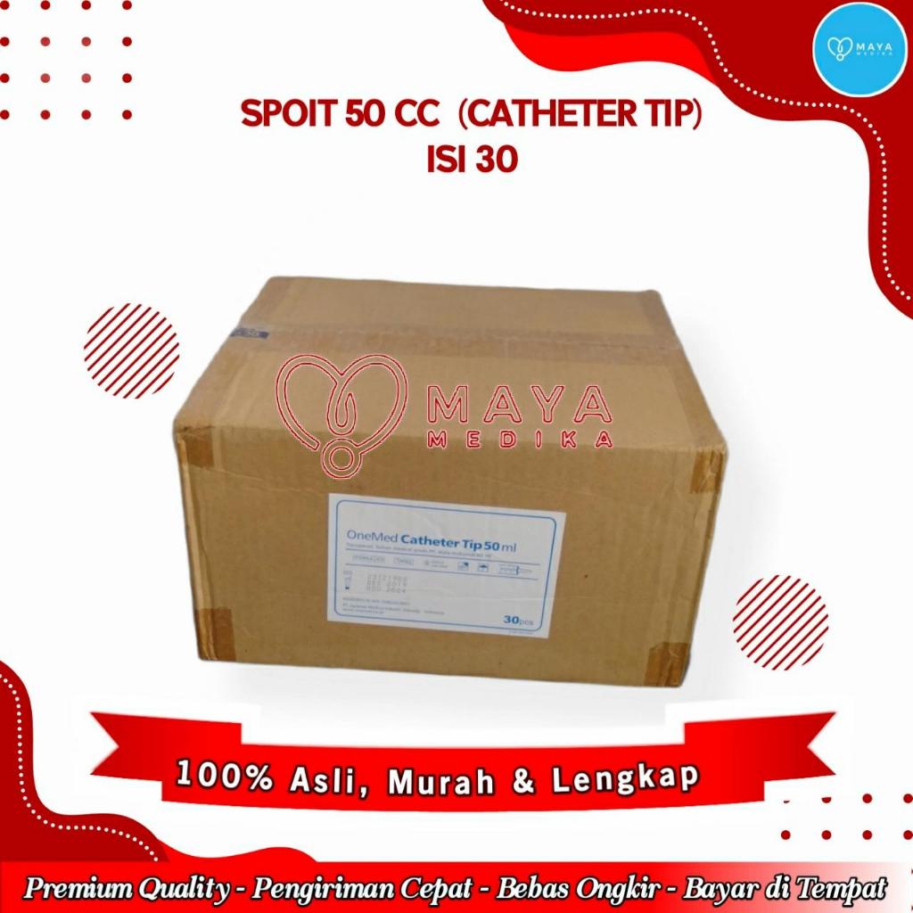 Spoit 50 cc / OneMed / Catheter Tip / Box