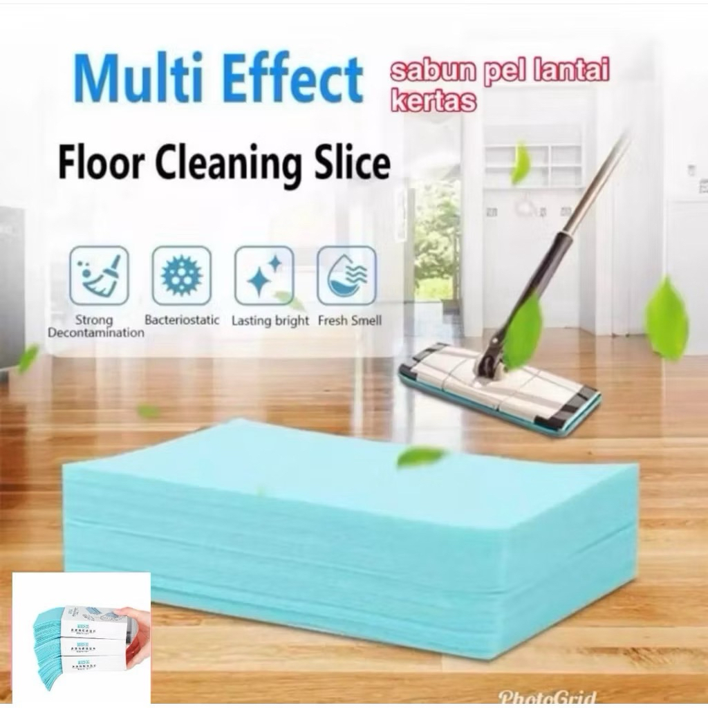 Sabun Pel Lantai / Sabun Kertas Pembersih Lantai 30 Lembar / Sabun Kertas Lantai