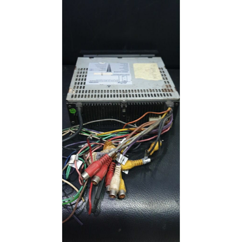 Head unit single din dvd monitor AVIX AXDPS63 kondisi nyala cd tidak jalan