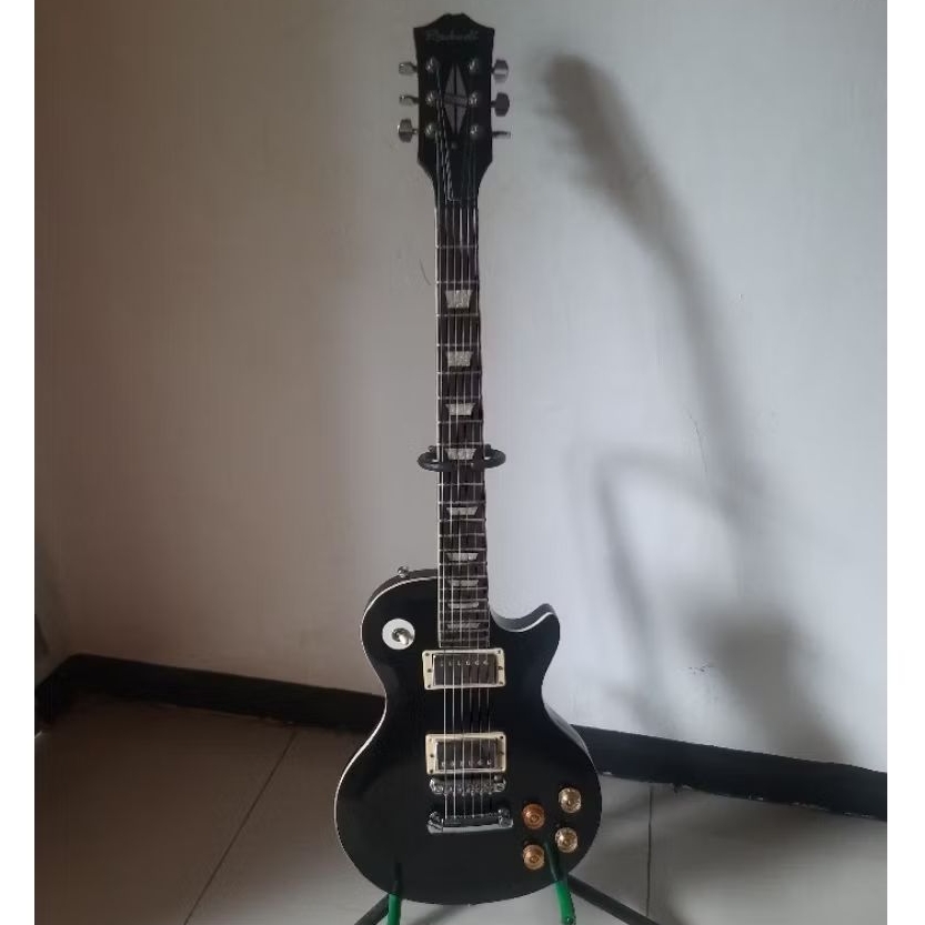 gitar listrik merk rockwell bekas bagus
