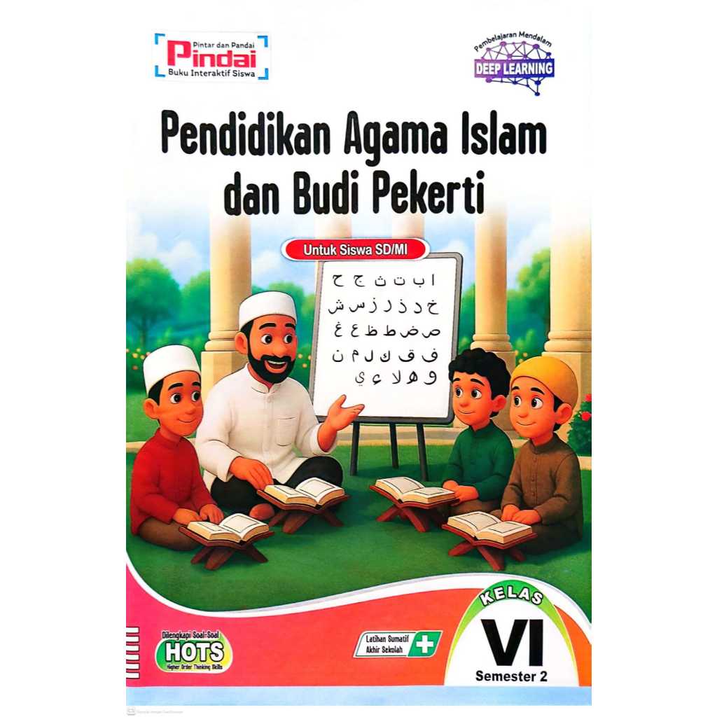Buku LKS PAI Kelas 6 SD/MI Semester 2 Kurikulum Merdeka