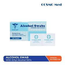 ALKOHOL SWAB | KAPAS ALKOHOL SWAB 100 PCS