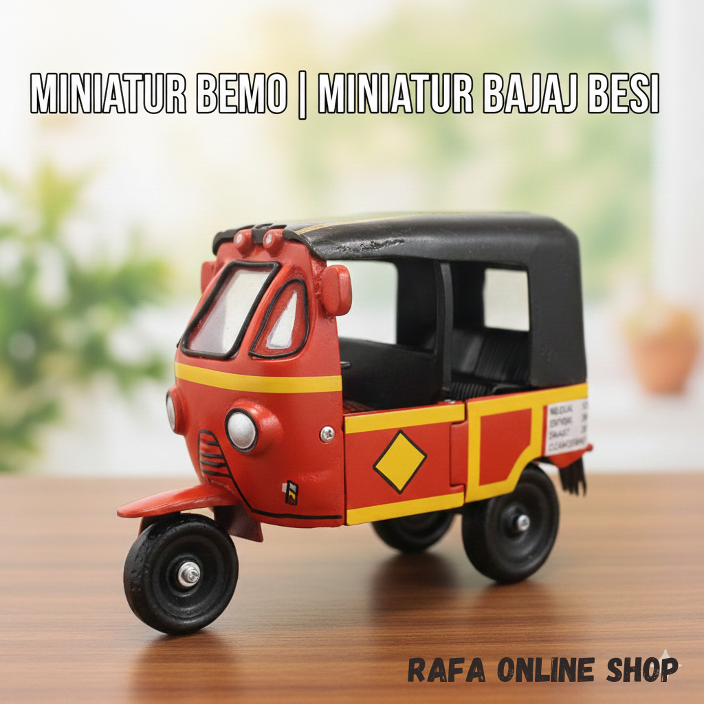 Miniatur Bemo | Miniatur Bajaj Besi