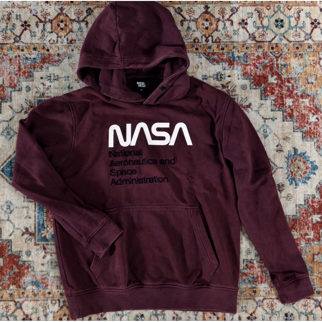 HOODIE PRELOVED NASA x DESIGN UNITED SIZE L