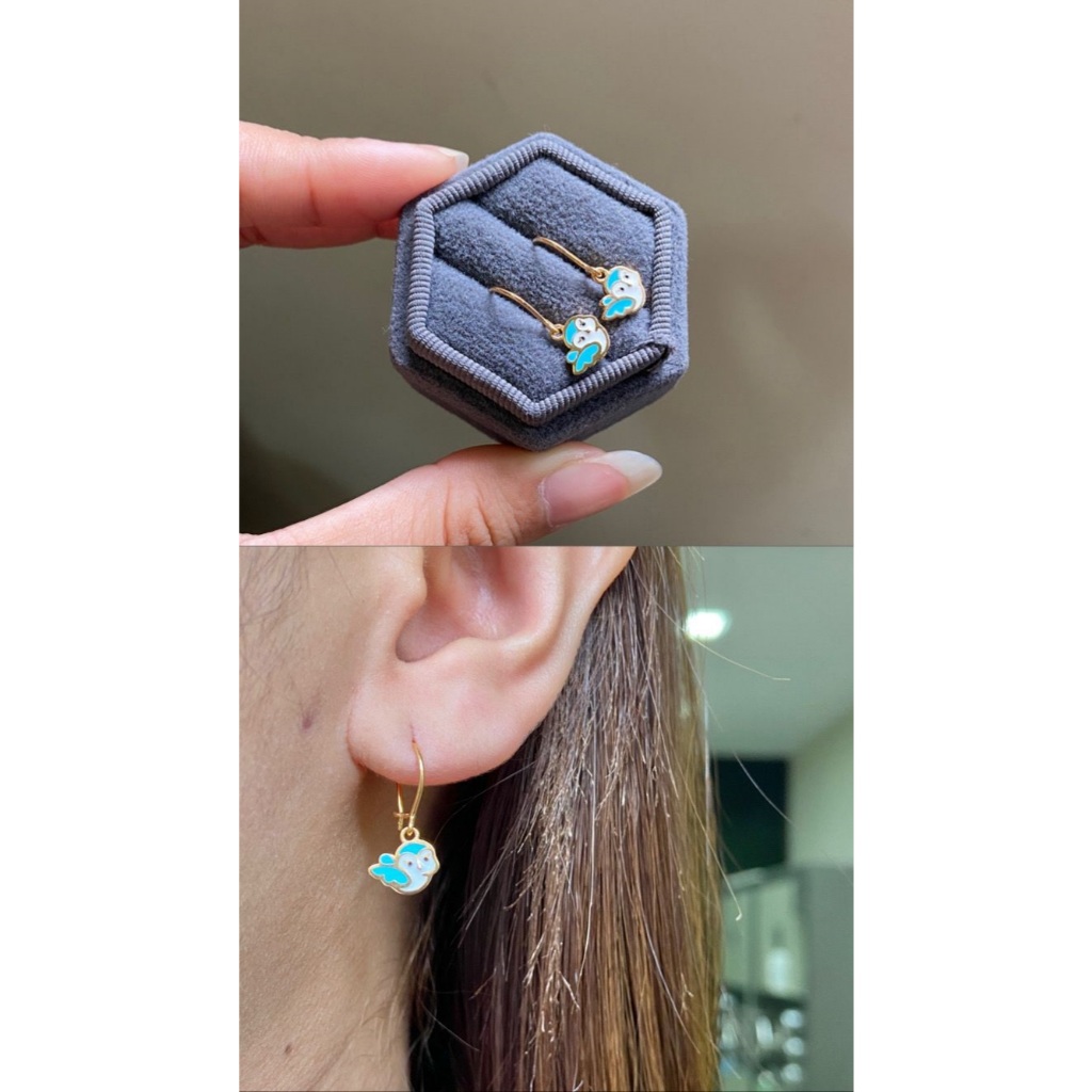 SET ANAK GELANG DAN ANTING HALA GOLD