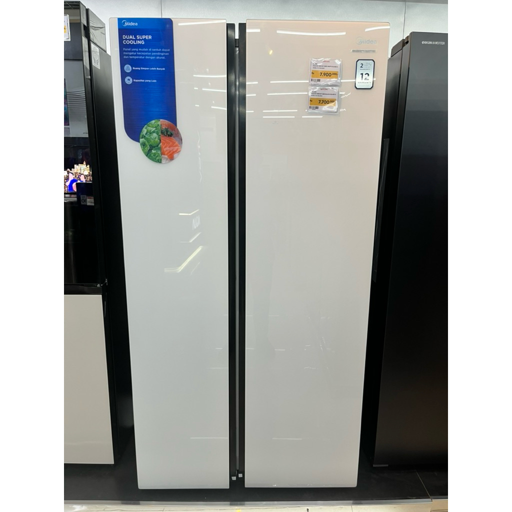 Kulkas Side By Side Midea