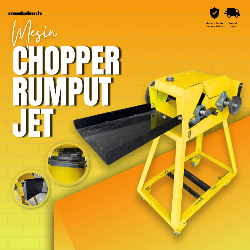 Mesin Pencacah Rumput Jet Chopper Rumput Sedot Cacah Rumput Sedot
