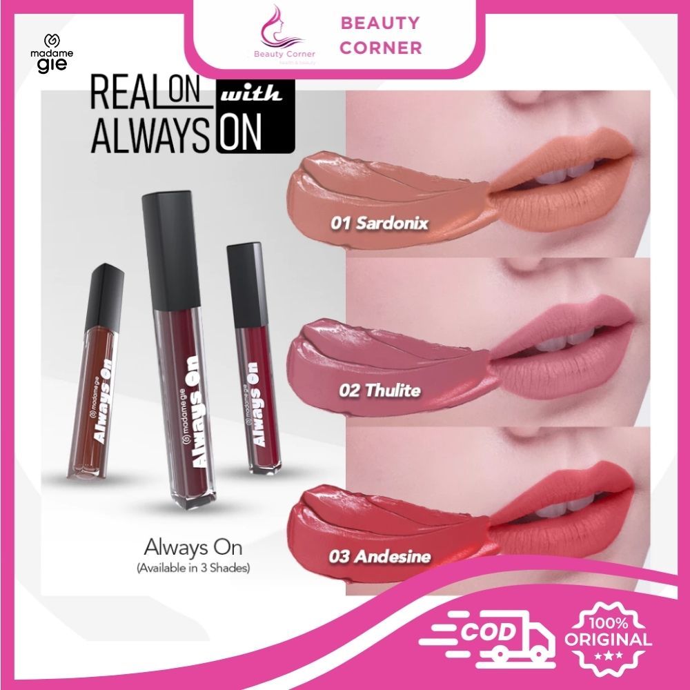 Madame Gie Always On Lip Cream