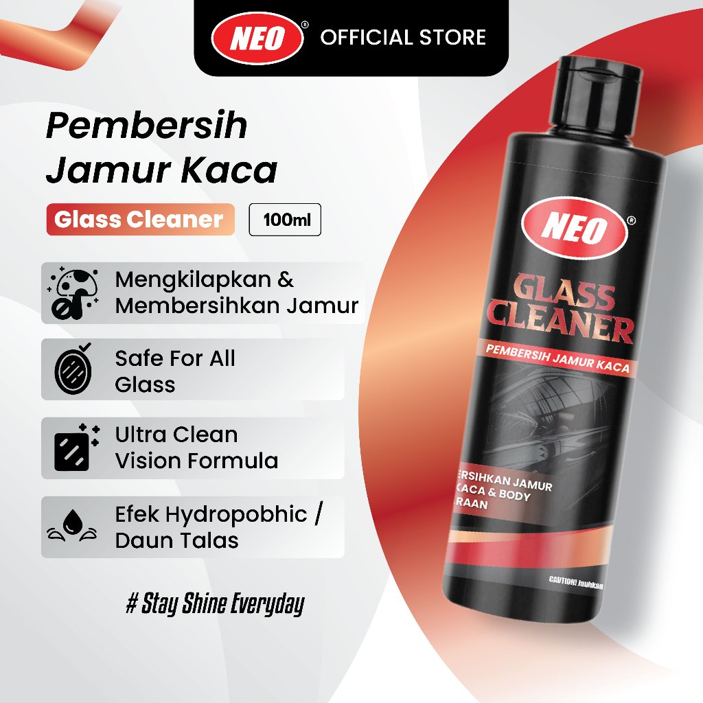 Pembersih Jamur Kaca | Glass Cleaner | Neo Autocare - Penghilang Jamur Kaca Mobil, Pembersih Kaca Mo